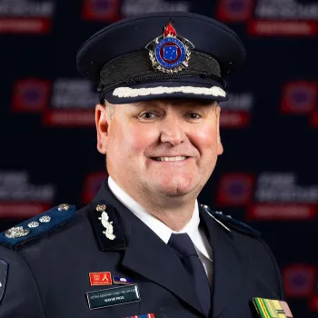 Commander Wayne "Riggzy" Rigg AFSM