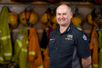 Commander Wayne Rigg AFSM